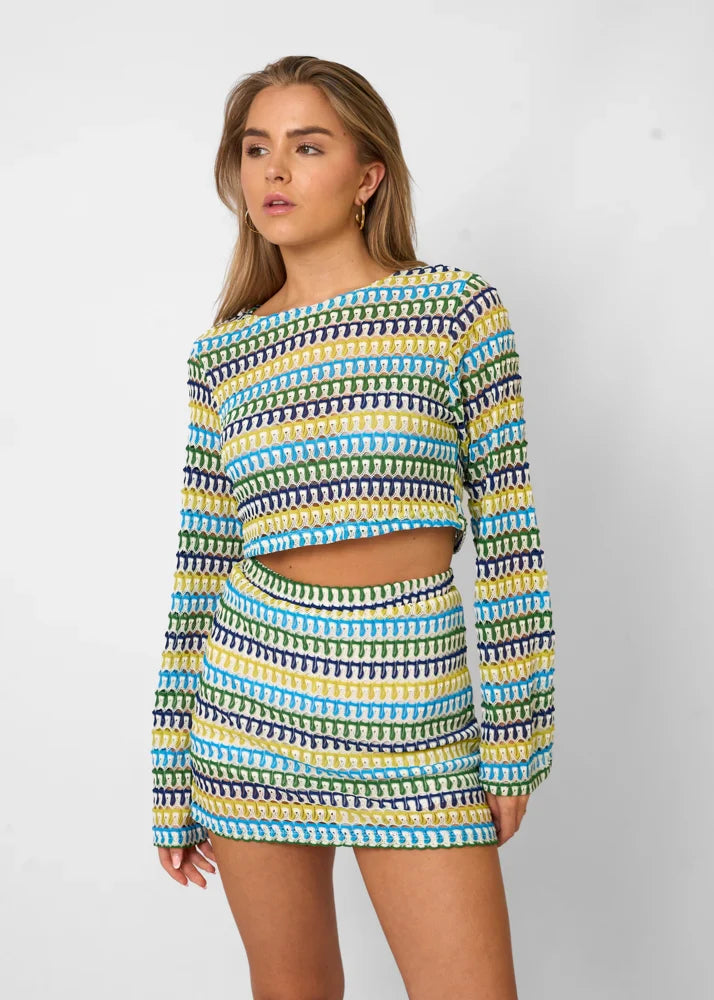 Adelien Crocheted Combo Set