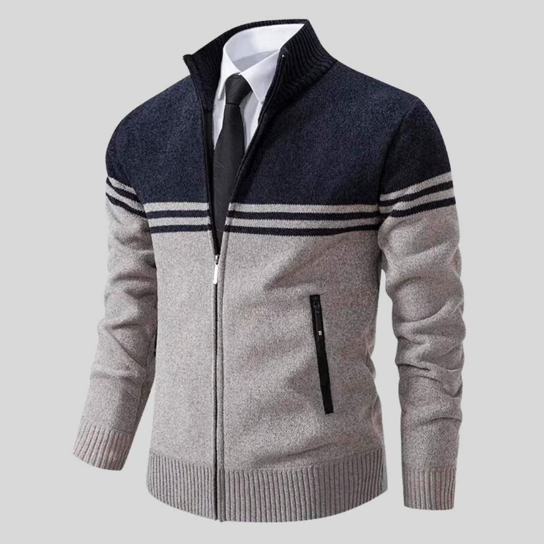 Valente™ | Knitted Cardigan with Stripes