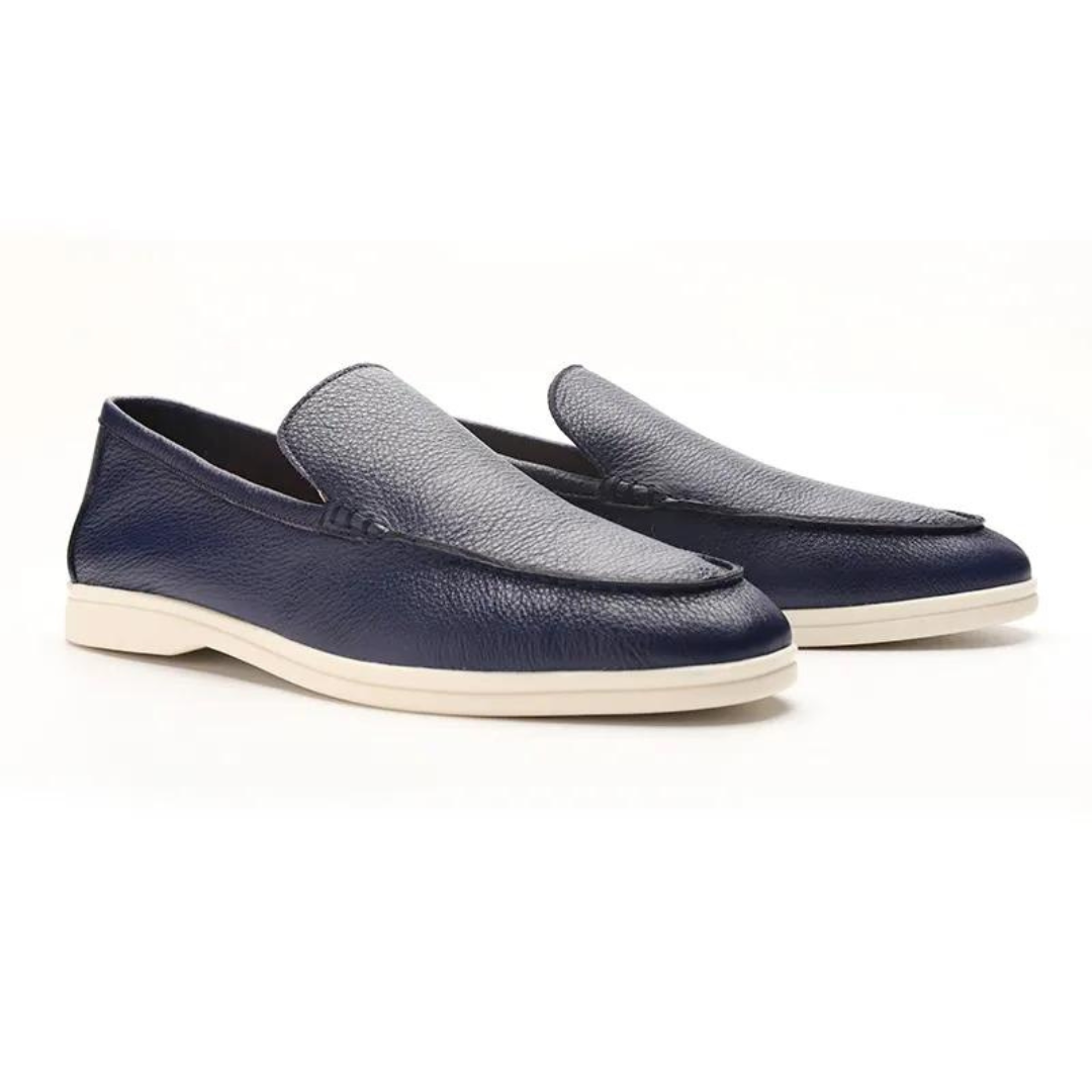 VALENTE Cowhide Leather Loafers