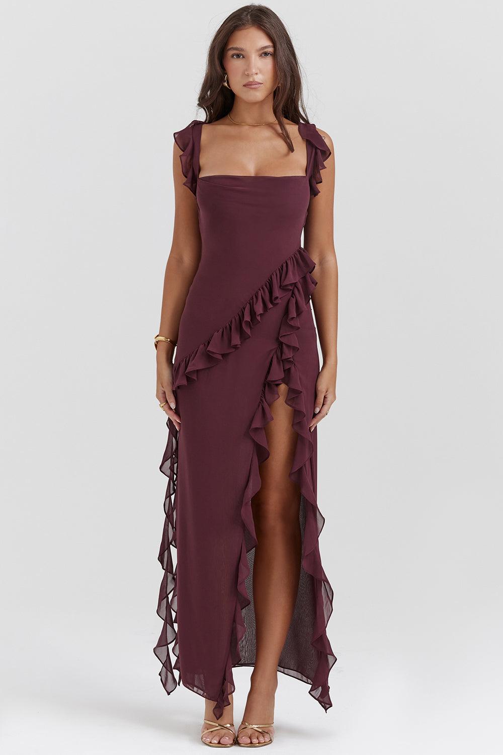 VALENTE® | Maxi Dress with Ruching