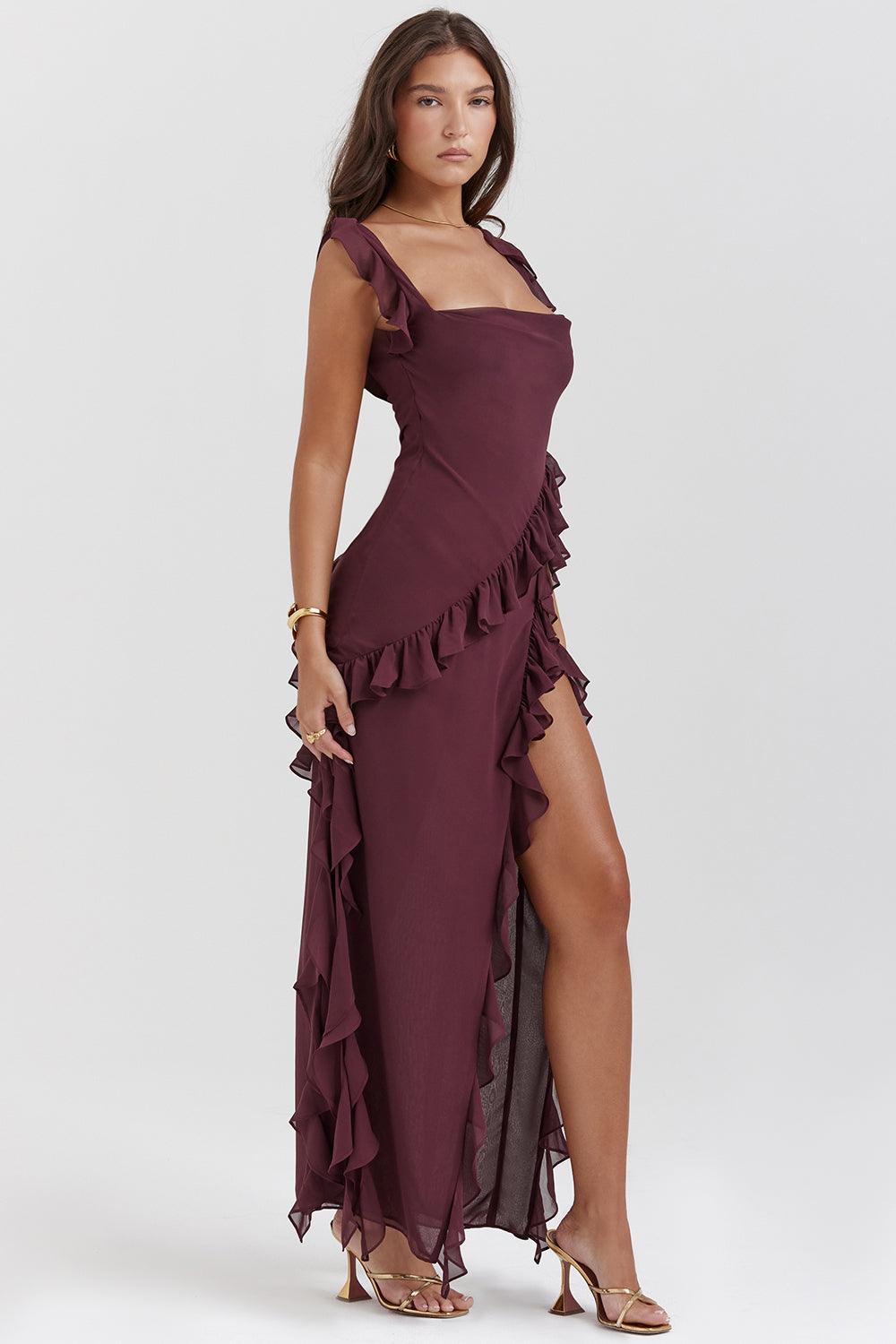VALENTE® | Maxi Dress with Ruching