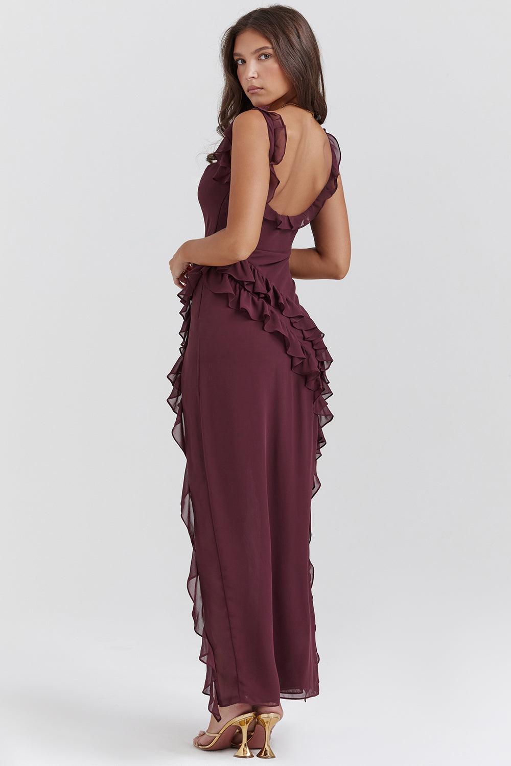 VALENTE® | Maxi Dress with Ruching