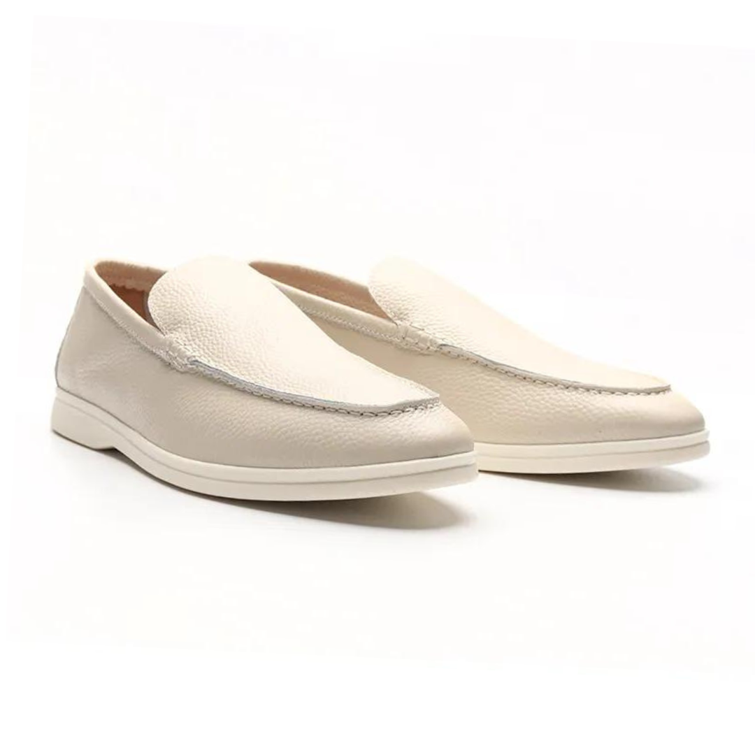 VALENTE Cowhide Leather Loafers