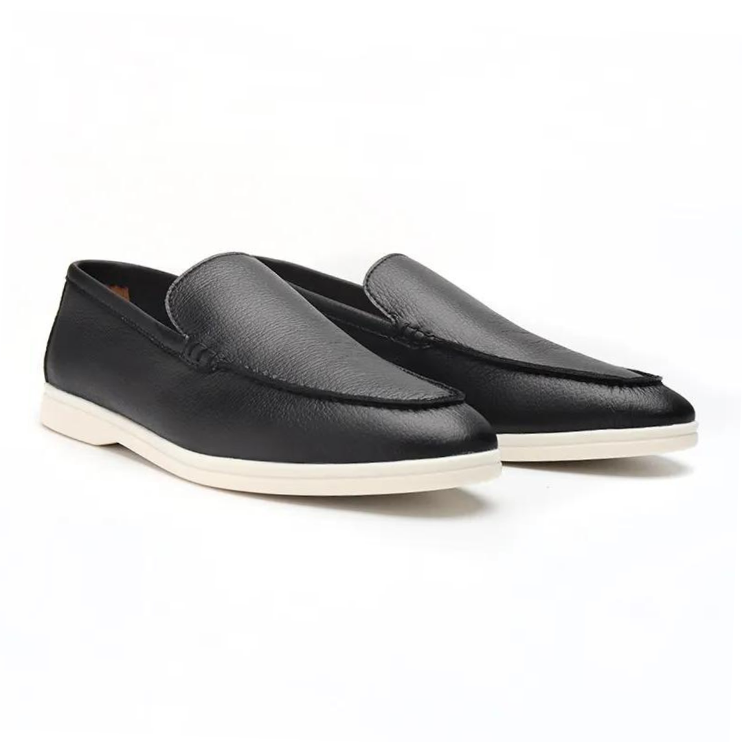 VALENTE Cowhide Leather Loafers