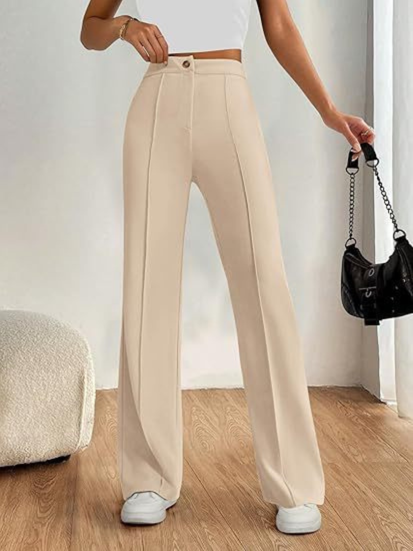 Emma | Trendy High-Waist Pants