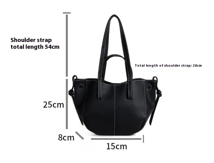 Aveline | Luxe Vegan Leren Shopper