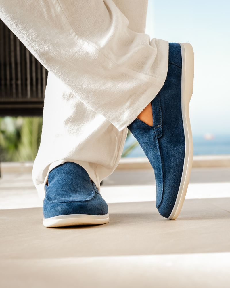 VALENTE Suede Loafers