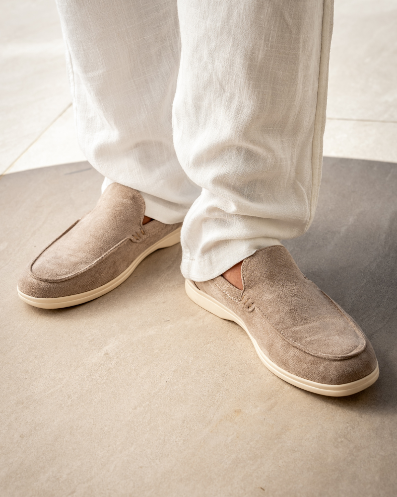 VALENTE Suede Loafers