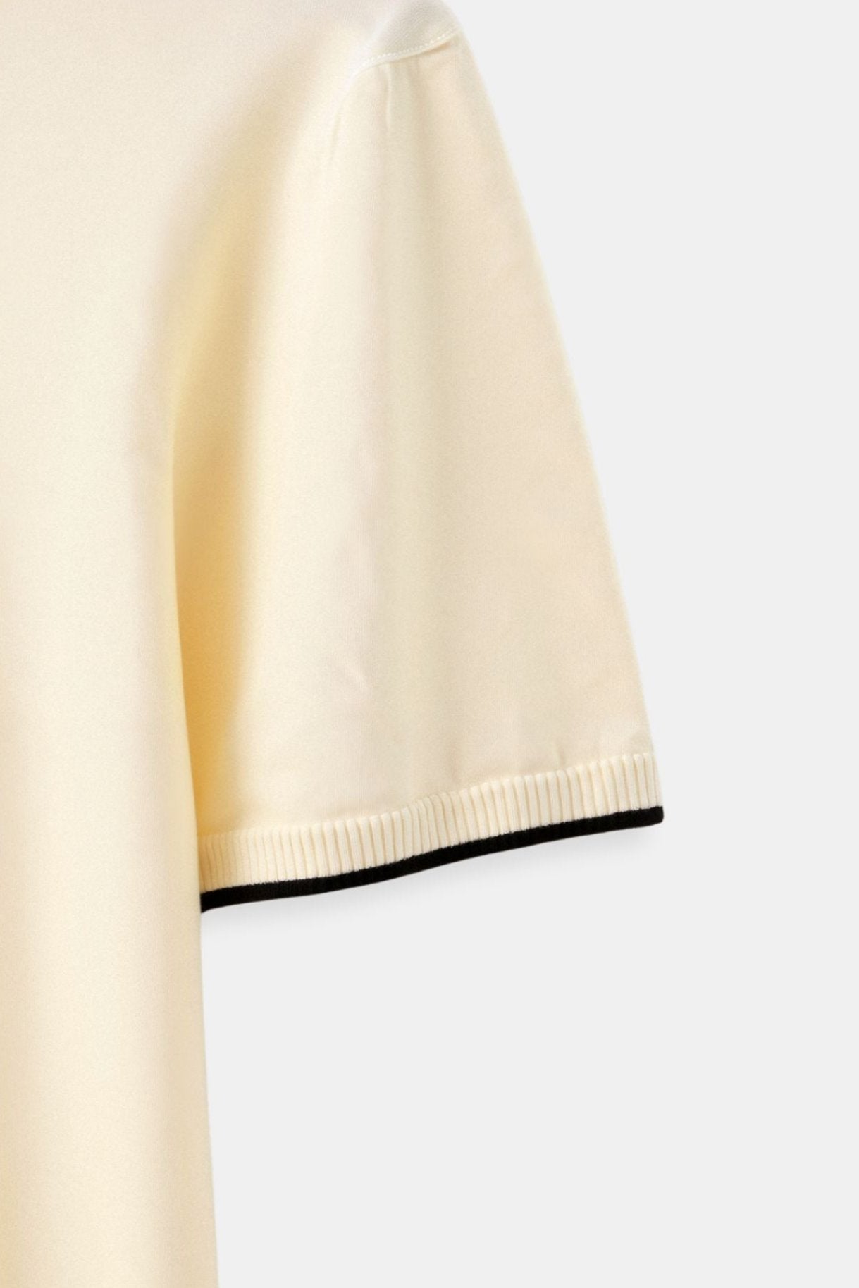 VALENTE Contrast Slim Fitted Polo