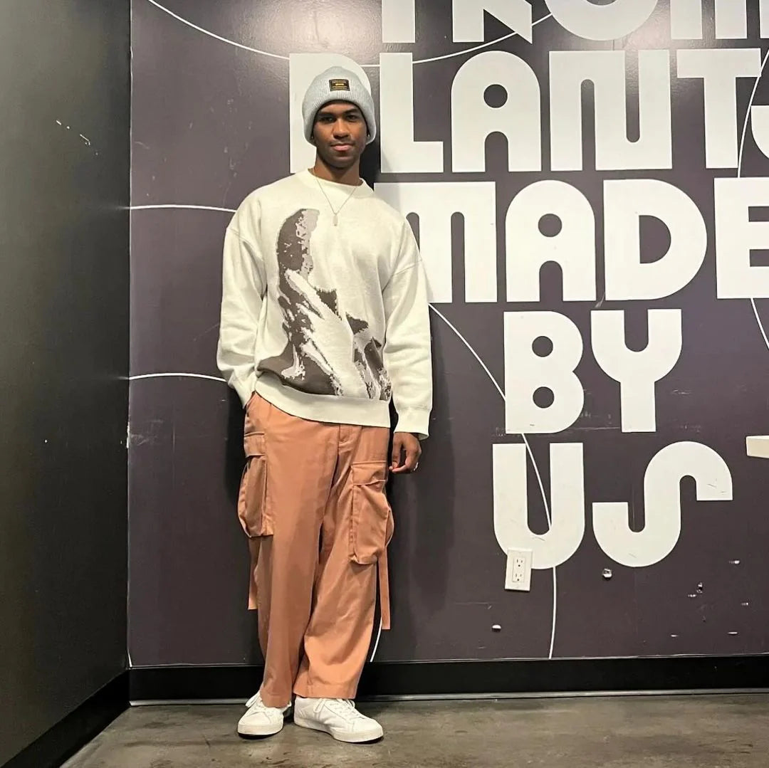 OCEAN 'Blonde' Knit Sweater