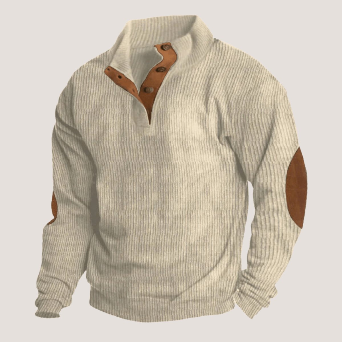Jarno | Corduroy Sweater met Kraag