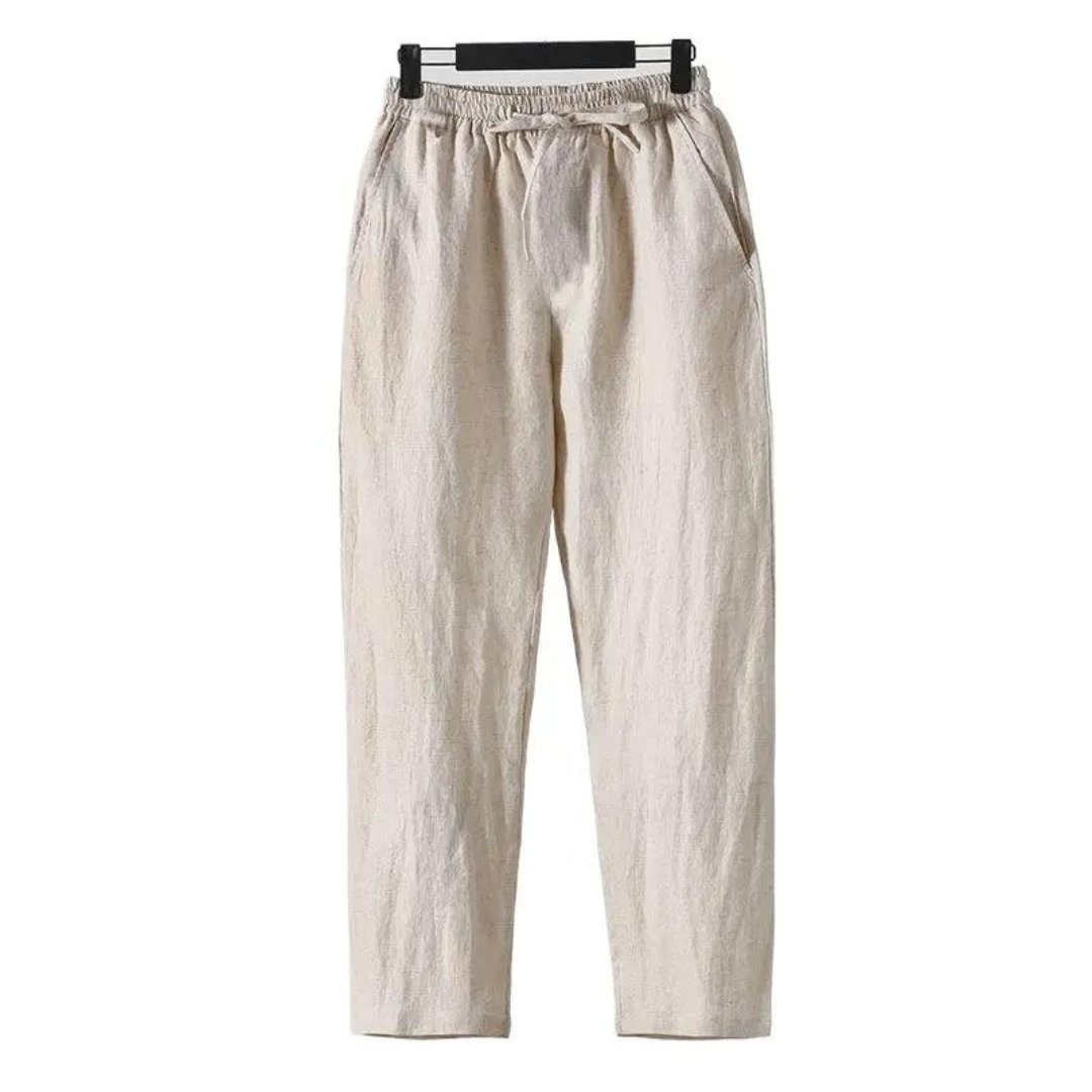 Fez – Linen Pantalon (Straight Fit)