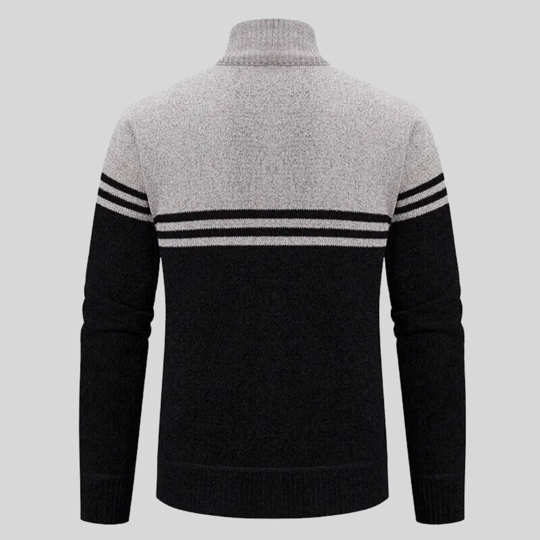 Valente™ | Knitted Cardigan with Stripes