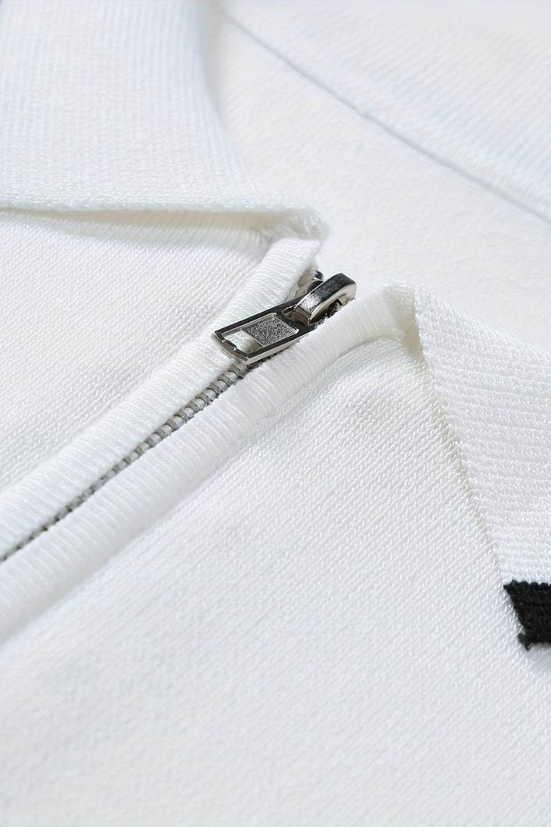 Valente Knitted Quarter Zip Golf Polo