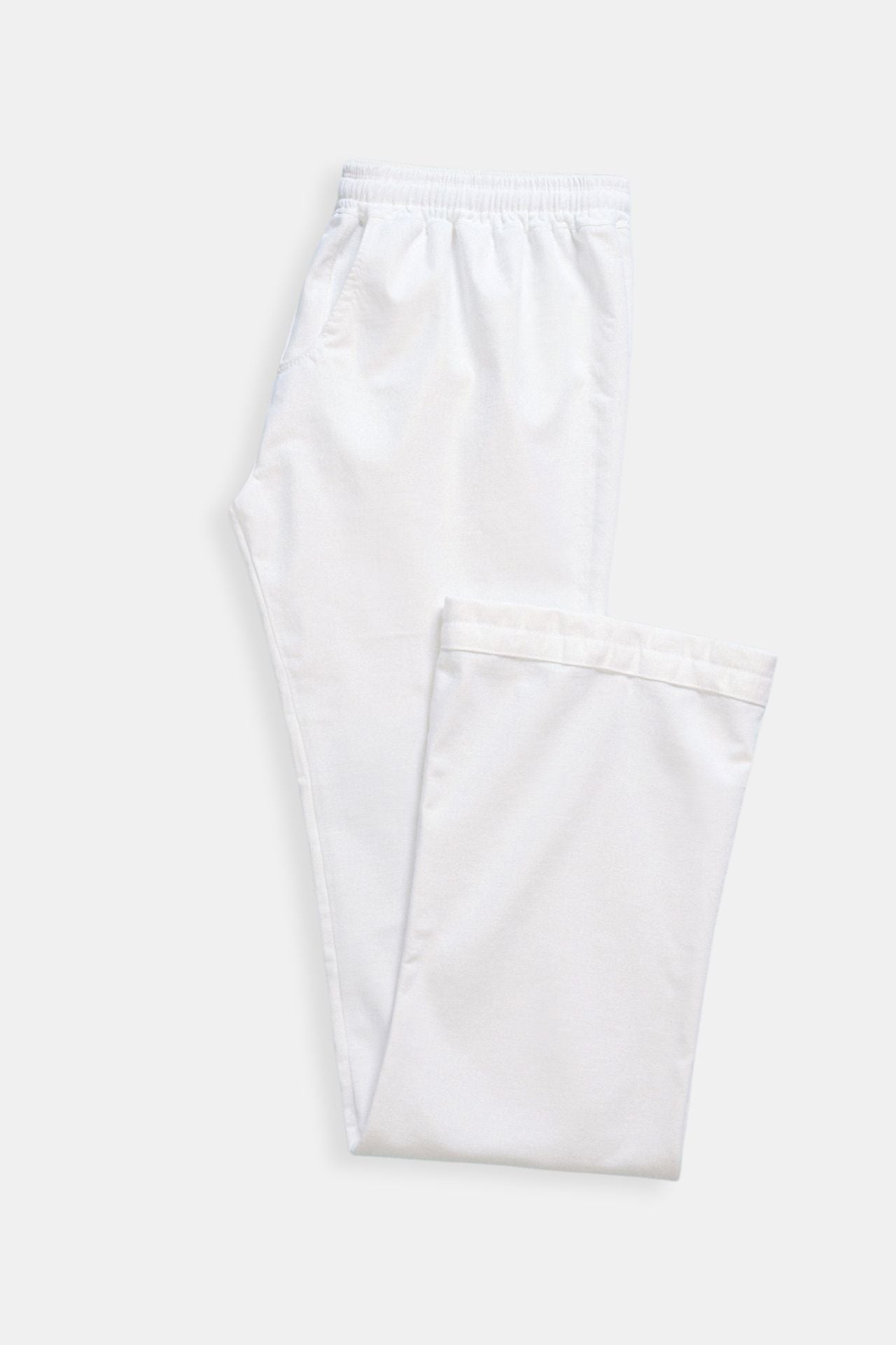 VALENTE Cotton & Linen Blend Drawstring Pants