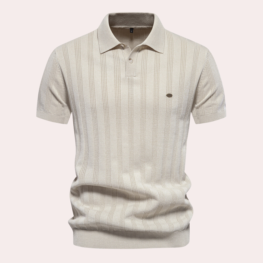 Cornel - Stijlvol Gebreid T-Shirt