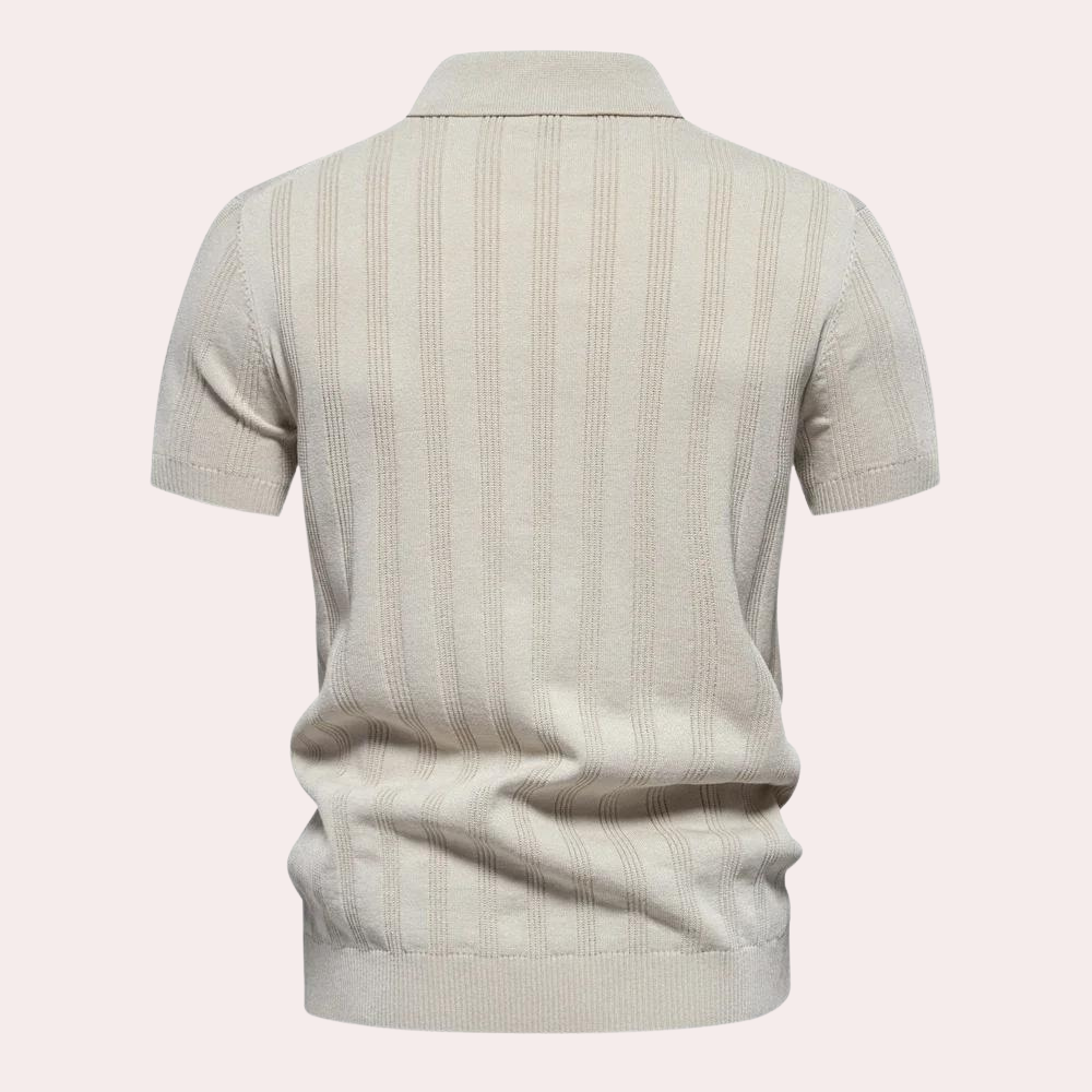Cornel - Stijlvol Gebreid T-Shirt