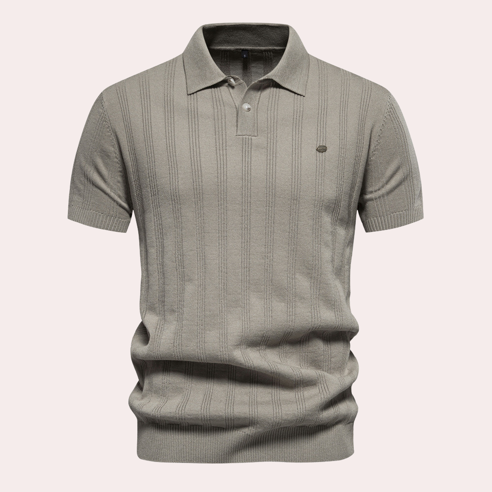 Cornel - Stijlvol Gebreid T-Shirt