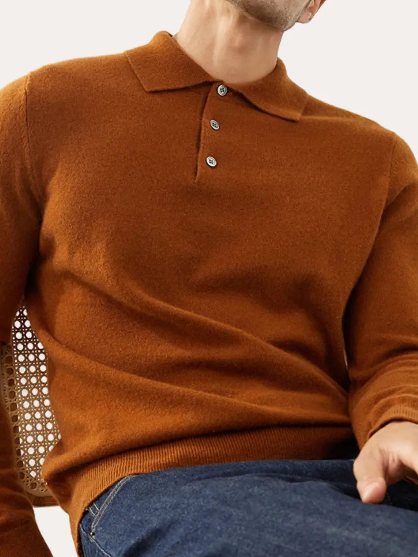 Polo Cashmere Classique – Brown