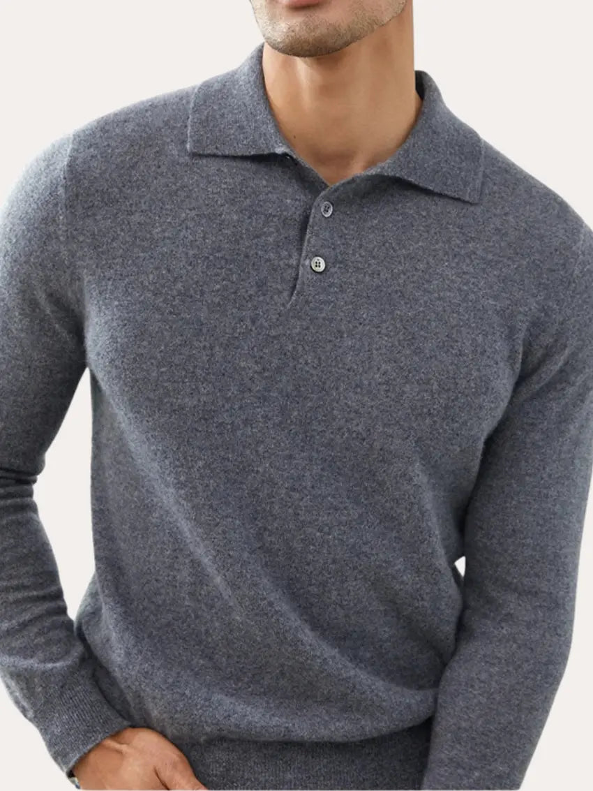 Polo Cashmere Classique – Grey