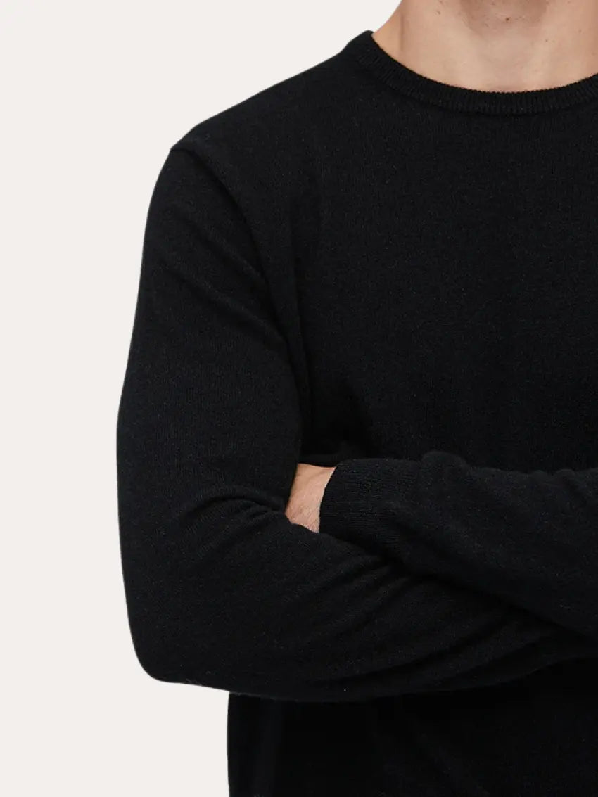 Premium Cashwool Sweater – Black