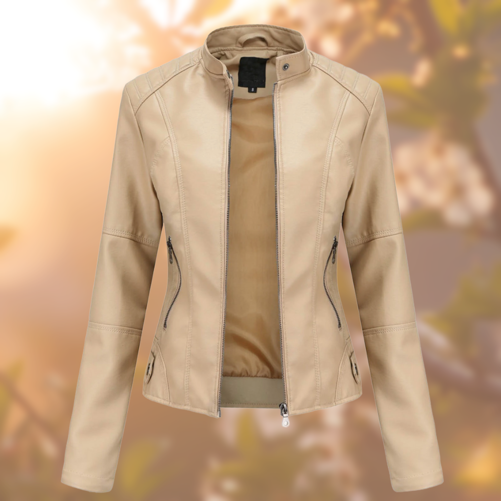 Sophie | Stylish Leather Jacket