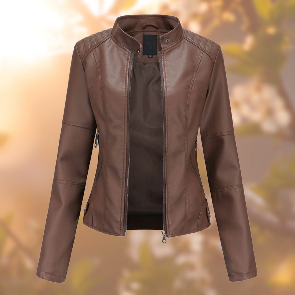 Sophie | Stylish Leather Jacket