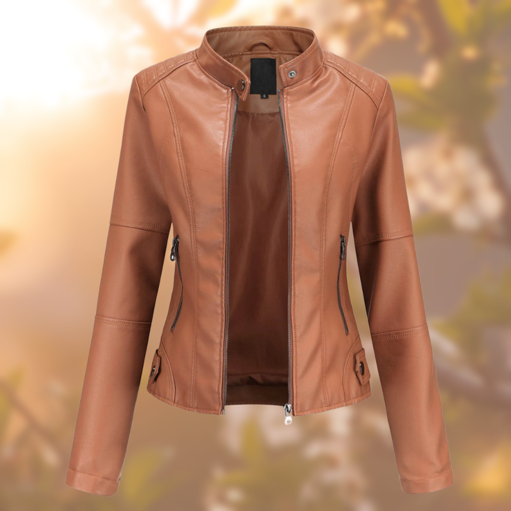 Sophie | Stylish Leather Jacket