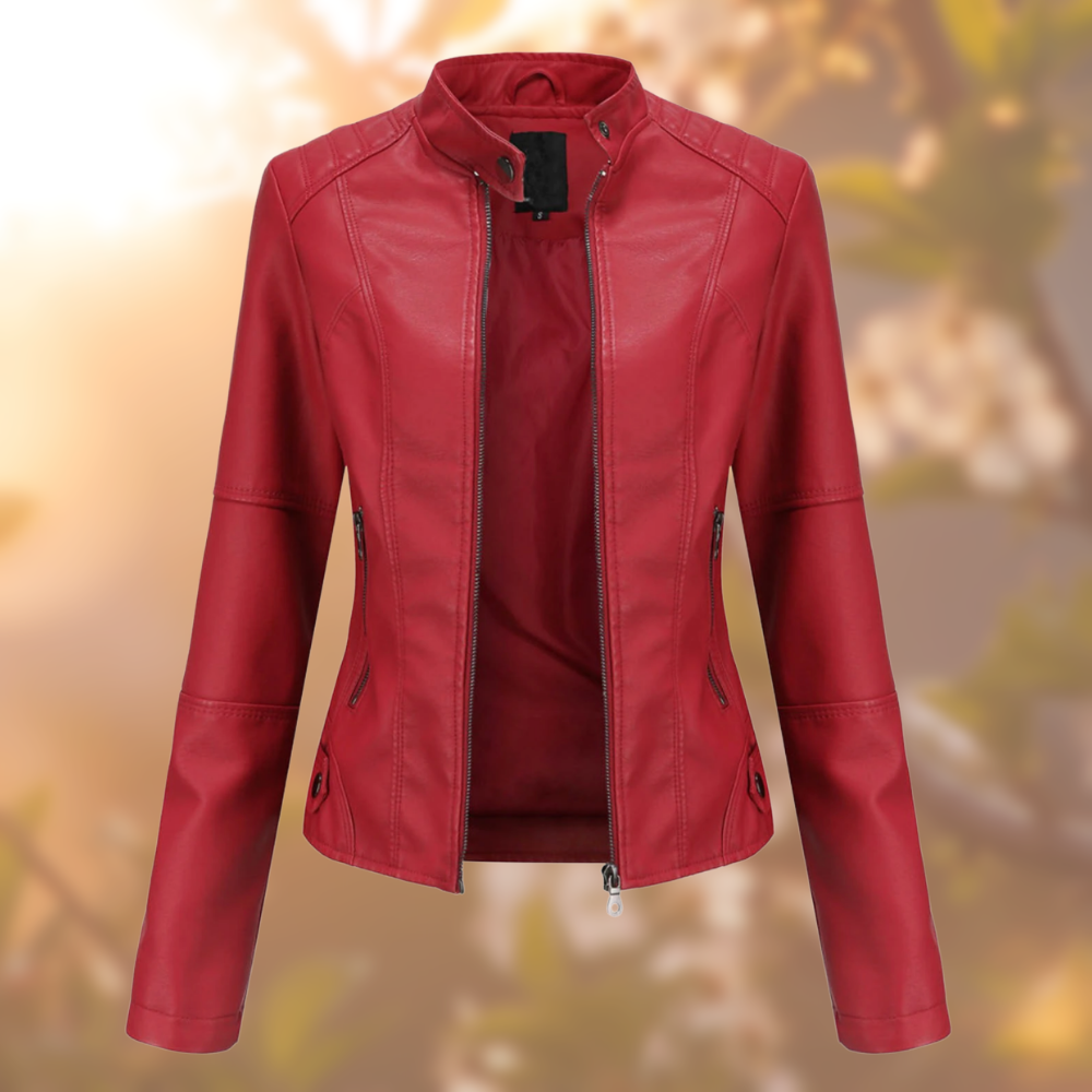 Sophie | Stylish Leather Jacket
