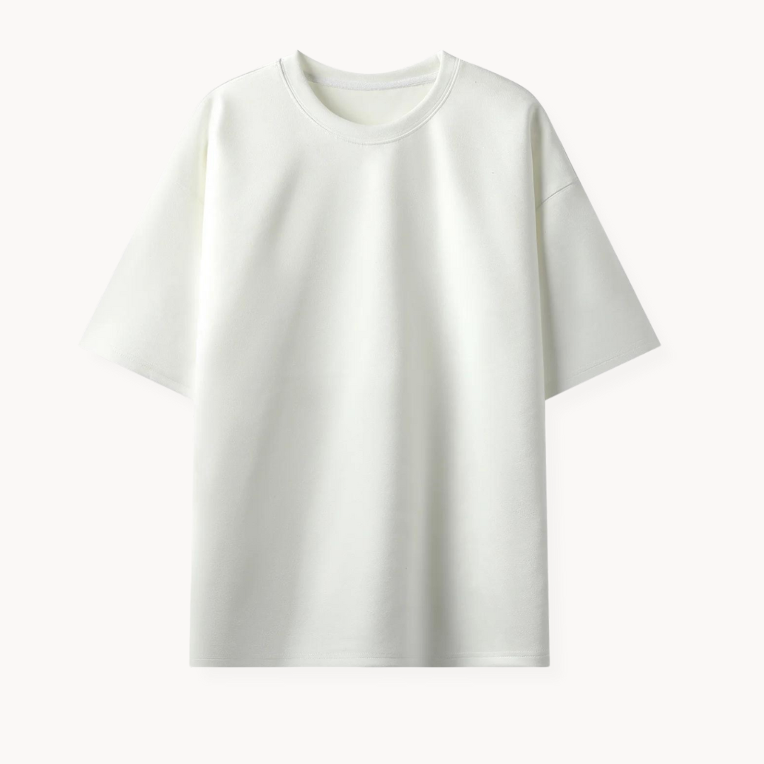 Hendrik | Heren Suède T-shirt