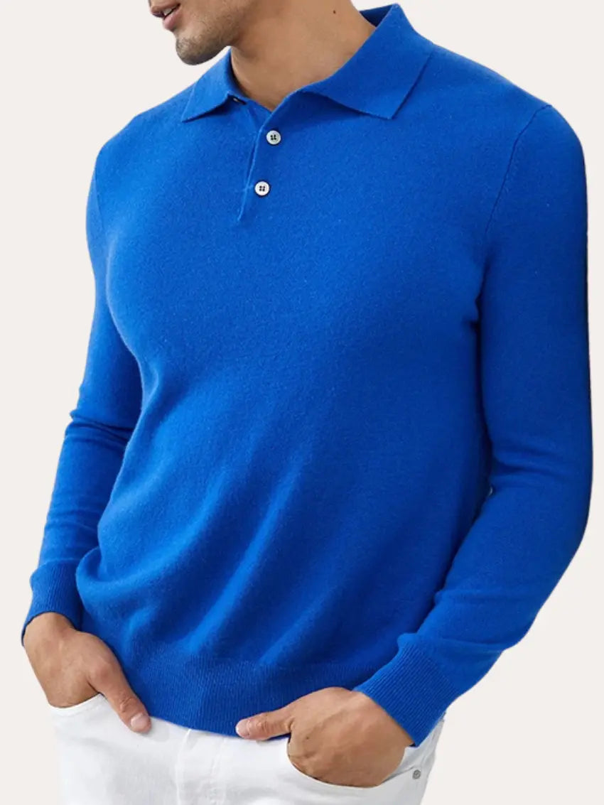 Polo Cashmere Classique – Blue