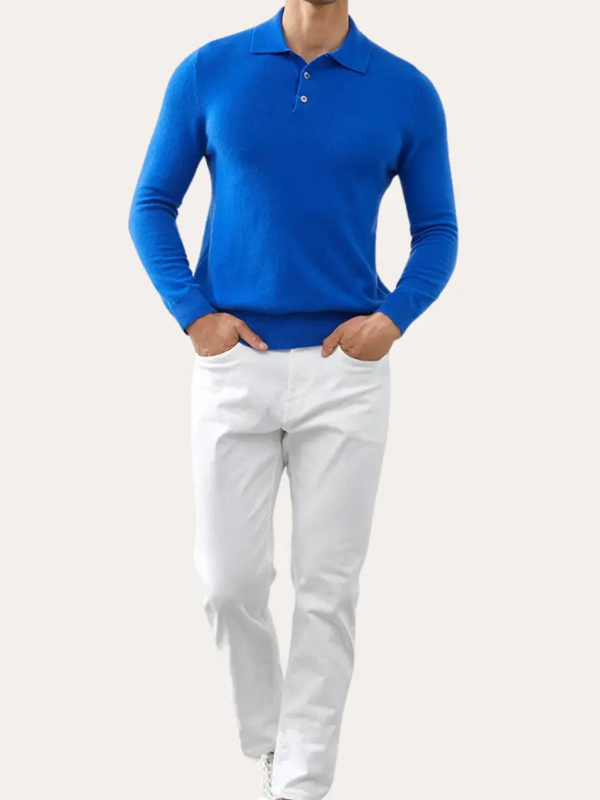 Polo Cashmere Classique – Blue