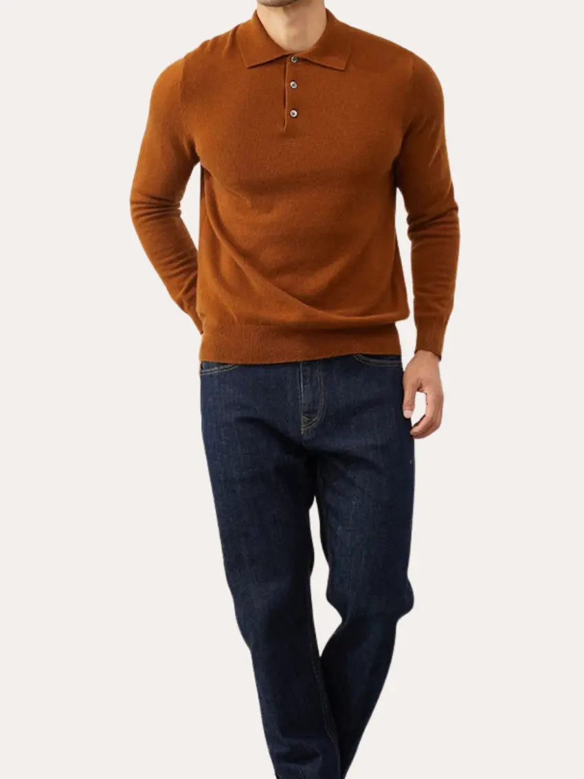 Polo Cashmere Classique – Brown