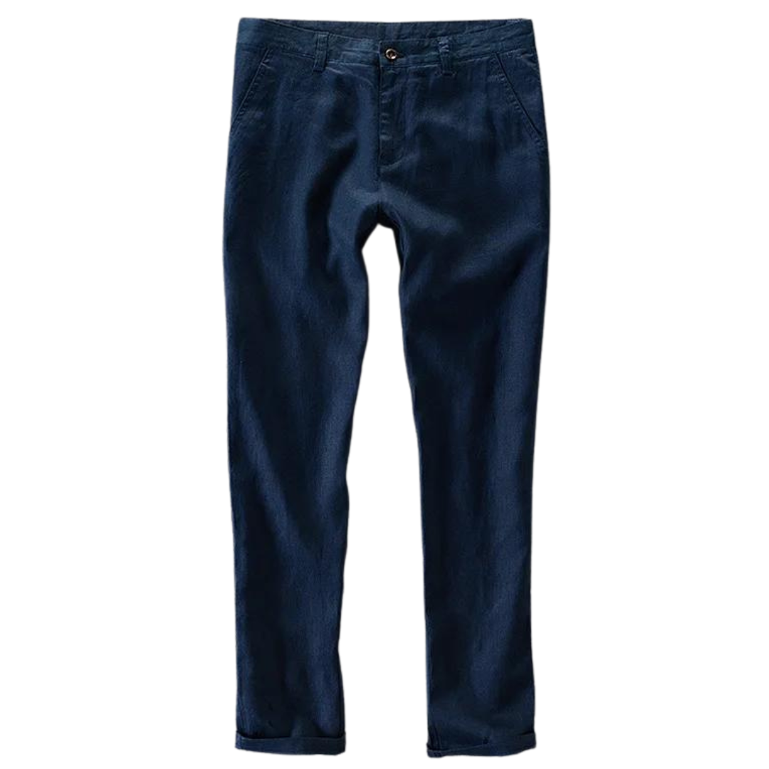 VALENTE 100% Linen Casual Pants