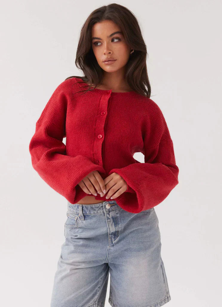 VALENTE® | LUXE GEBREIDE CARDIGAN