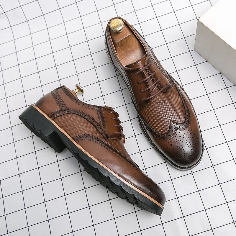 VALENTE Handmade Leather Classic Shoes