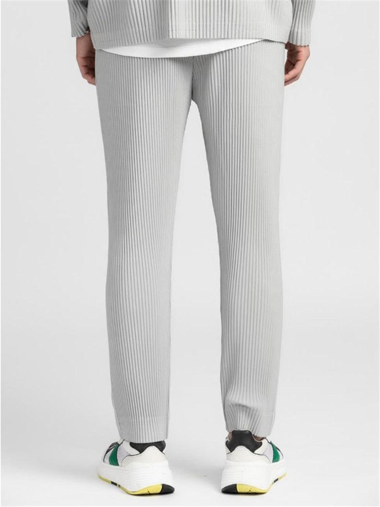 Pisa – Ribbed Cotton Pantalon