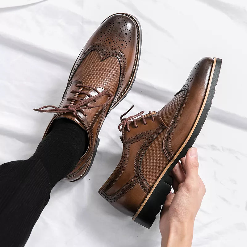 VALENTE Handmade Leather Classic Shoes