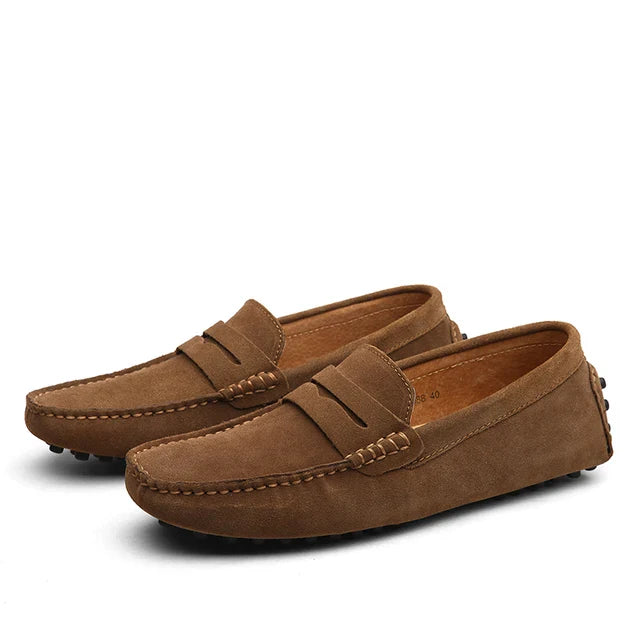 VALENTE Suede Marina Loafers