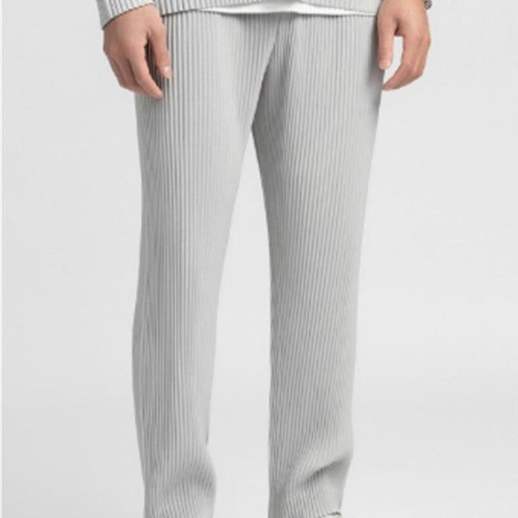 Pisa – Ribbed Cotton Pantalon