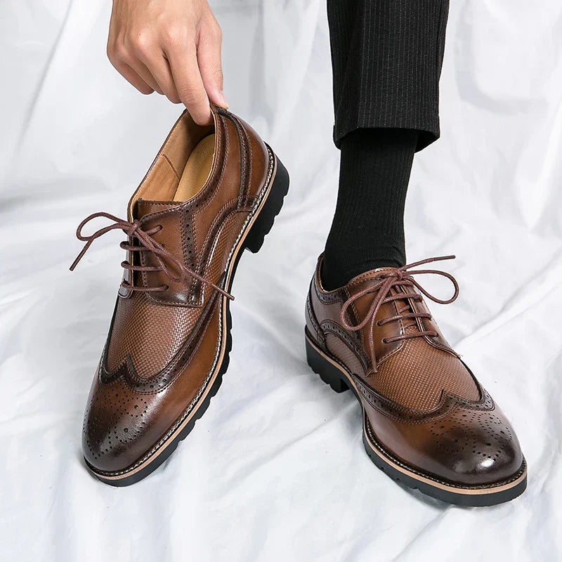 VALENTE Handmade Leather Classic Shoes