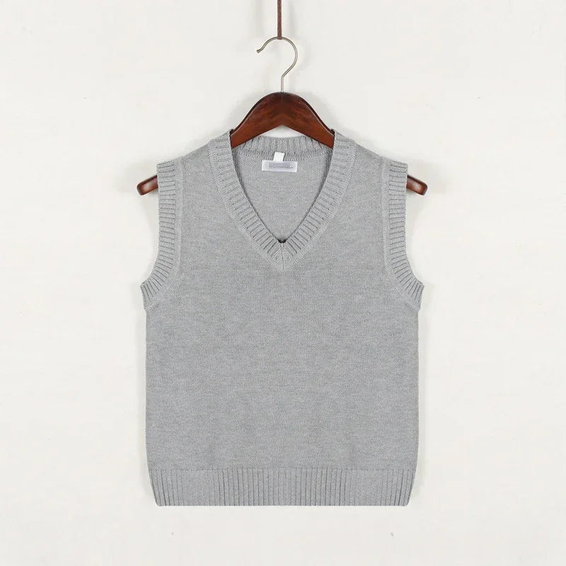 Mark – Men’s Thick V-Neck Sleeveless Knit Pullover