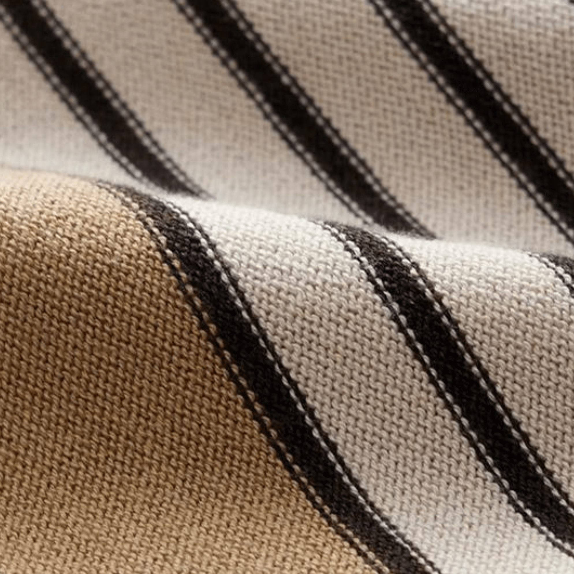 Striped Knit Button-Down Polo