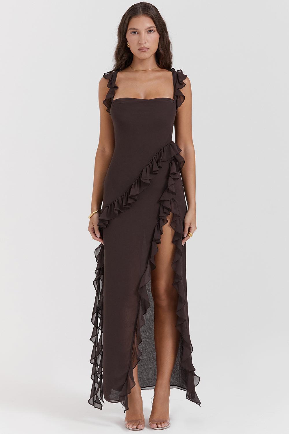 VALENTE® | Maxi Dress with Ruching