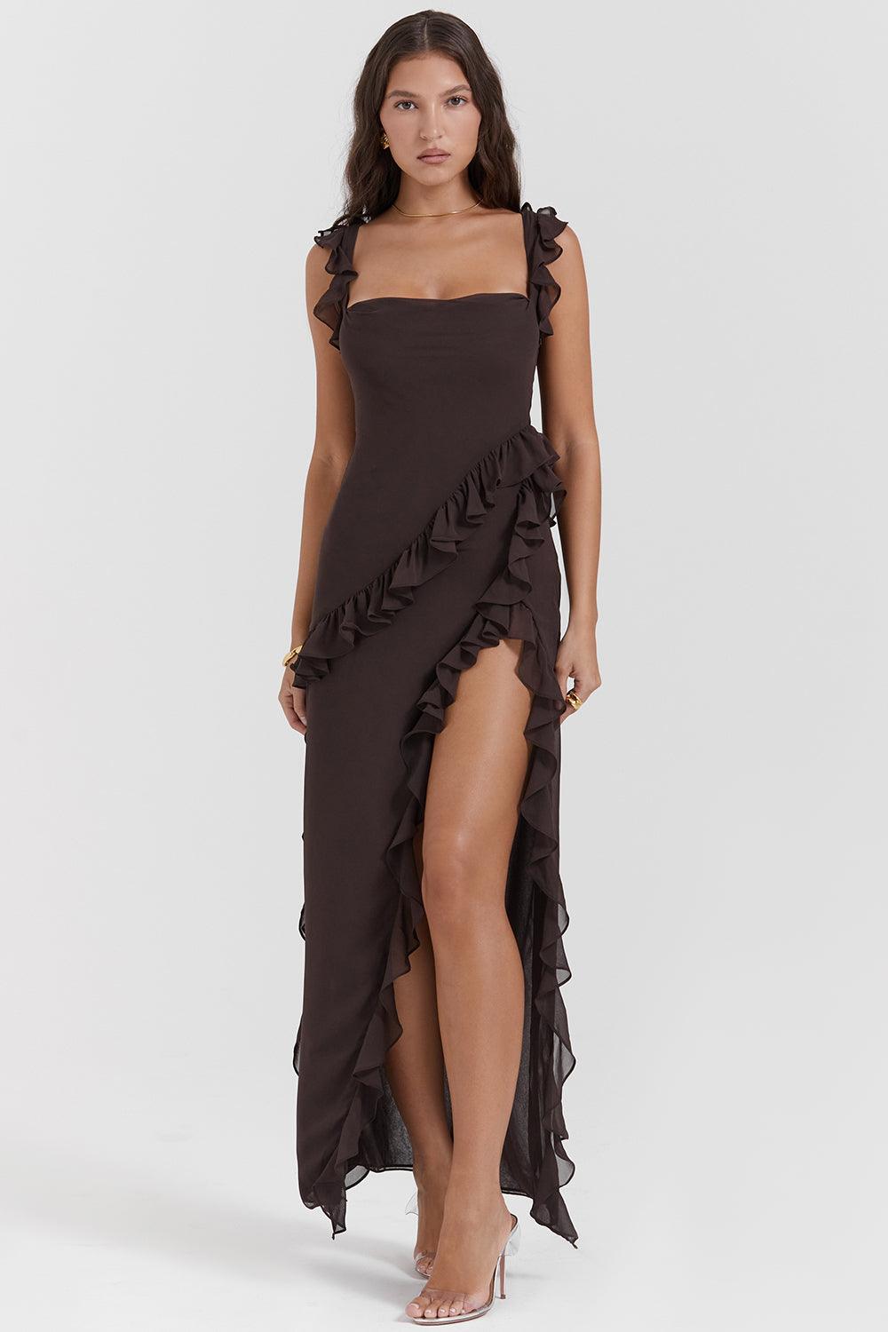 VALENTE® | Maxi Dress with Ruching