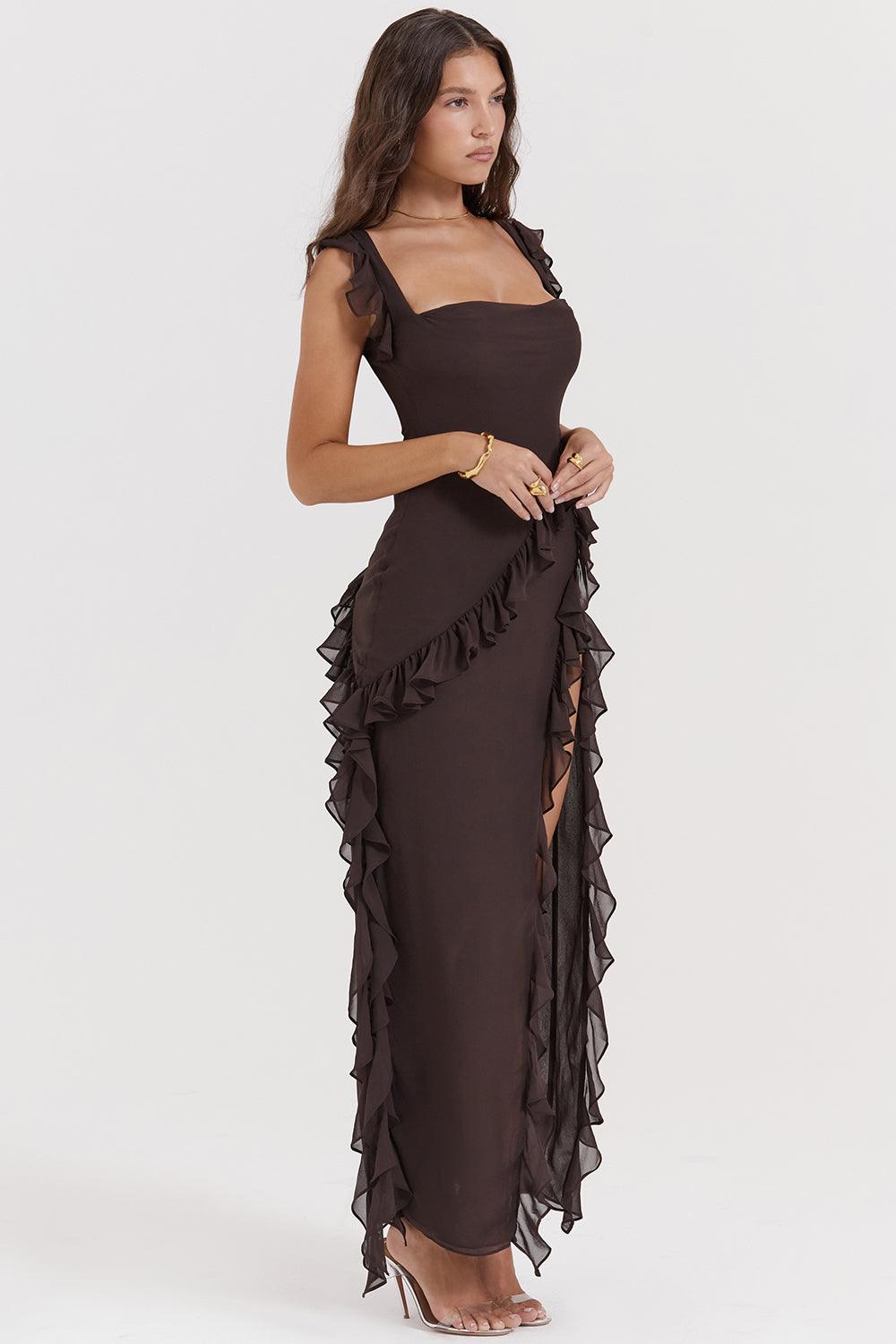 VALENTE® | Maxi Dress with Ruching