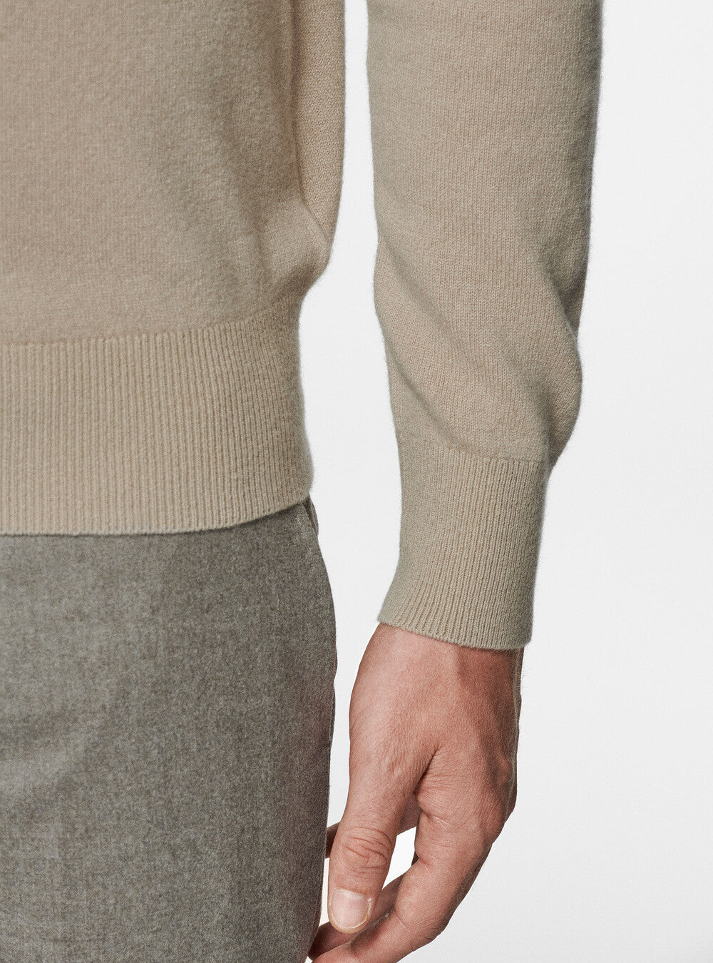 Premium Cashwool Sweater – Beige