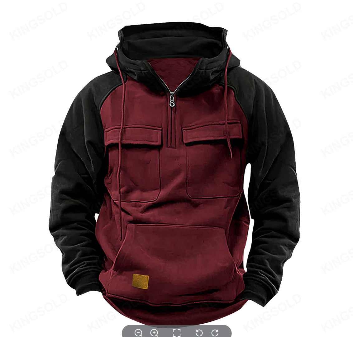 Max | Halve Rits Hoodie – 1+1 Gratis Deal!