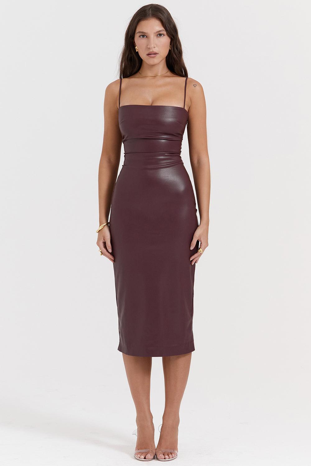 VALENTE® | Luxury Leather Dress