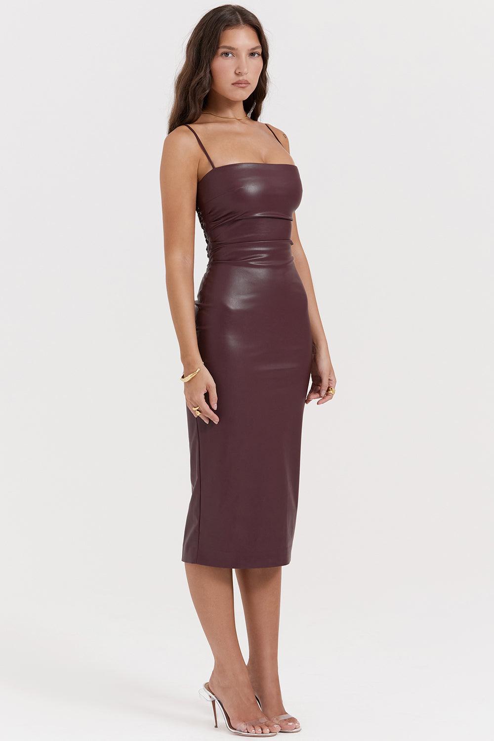 VALENTE® | Luxury Leather Dress
